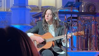 Lucy Dacus — Unreleased Song (“Last Drop”) @ St. Ann \u0026 the Holy Trinity Church 2/18/25