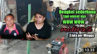 Bengkel sederhana tapi omset nya wow wow (peluang usaha bisnis menengah ke bawah)bagi pemula