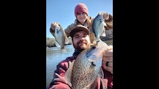 How to Catch a Cooler Full of Crappie in the Winter!!!! #crappie #fishing ( Catch and Clean)