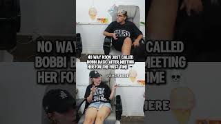 No way N3on just called Bobbi basic after meetin her for the first time#n3on #n3onlive #bobbialthoff