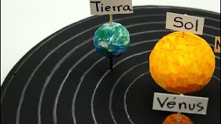 Cómo hacer el sistema solar muy fácil ( how to make the solar system)