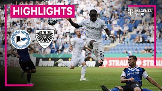 DSC Arminia Bielefeld - SC Preußen Münster | Highlights 3. Liga | MAGENTA SPORT