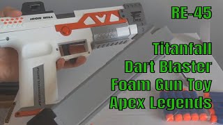 Apex Legends RE-45 Darts Blaster Foam Gun Toy, Unbox