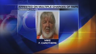 Harrison County man arrested on rape charges