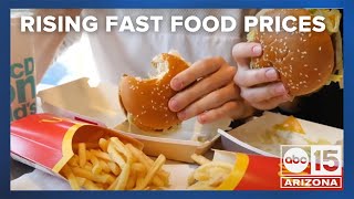 ABC15 breaks down increasing fast food prices
