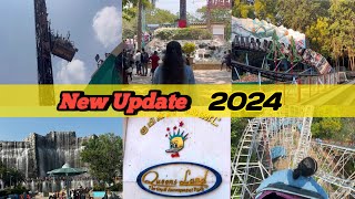 👸🏻Queensland Amusement Park Chennai || New Update 2024 || FUN \u0026 THRILL Rides ||  Theme Park || Tamil