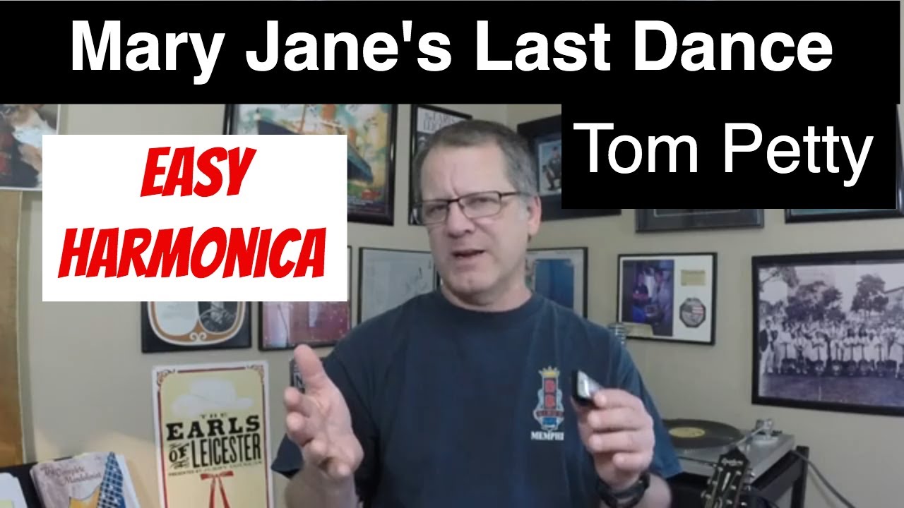 How To Play Mary Jane's Last Dance On Harmonica - YouTube