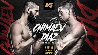 UFC 279 Chimaev vs. Diaz | Official Trailer | September 10
