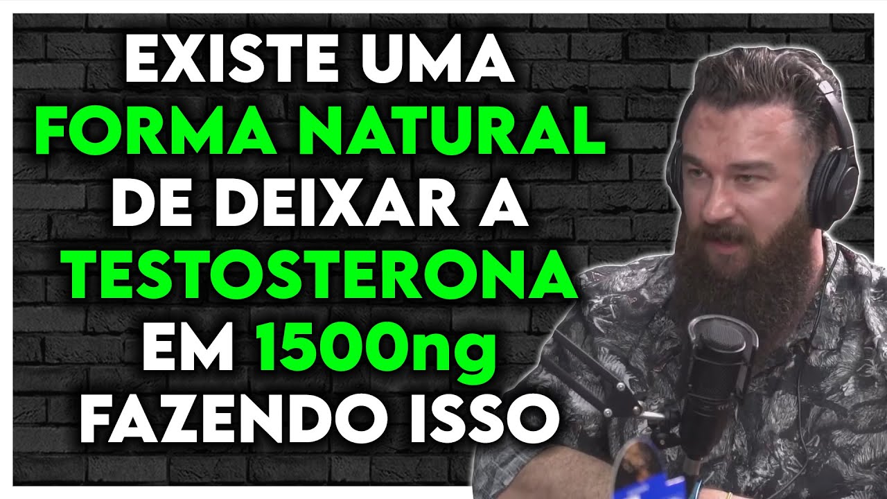 COMO AUMENTAR A TESTOSTERONA SEM USAR AS PARADINHAS? DE FORMA NATURAL ...