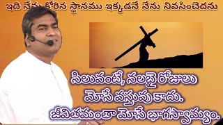 సిలువంటే, నలభై రోజులు మోసే వస్తువు కాదు. జీవితమంతా మోసే భాగస్వామ్యం.