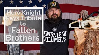 Hero Knight Pays Tribute to Fallen Brothers on Memorial Day