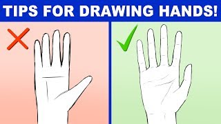 Tips for Drawing Hands!