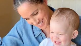 Meghan Markle reads Archie a story as he celebrates first birthday