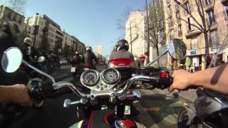 Manifestation des motards FFMC  Paris le 25.03.2012