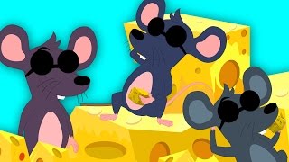 Three Blind Mice | Nursery Rhymes For Kids And Childrens | Song For Babies