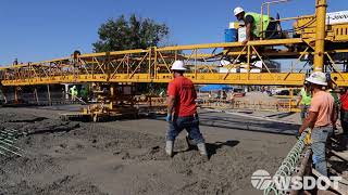 East Trent Bridge - Concrete Deck Pour