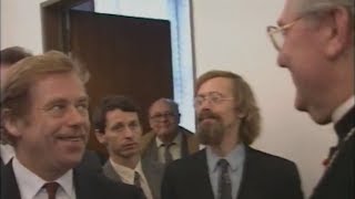 Václav Havel v Bratislave (1990)