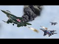 WORLD SHOCK! FIRST DOGFIGHT OF RUSSIAN MiG-29 & British F-16: See What Happens, Arma3