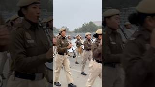 Parade rehearsal for 26 January Republic Day at Kartavya Path on chilly morning #republicdayparade