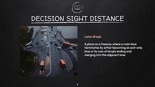 HRENG Module 3-4 Decision Sight Distance