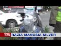 Manusia Silver Kabur Dirazia Petugas - iNews Sore 25/03