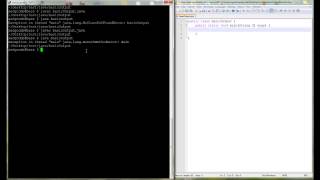 Programming example: Basic output with Java