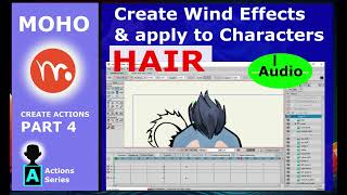 MOHO BONE RIDGE for Wind effect on Characters HEAD In this video the Wind effect is applied to HAIR