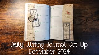 Daily Writing Journal | December 2024 | No Talking