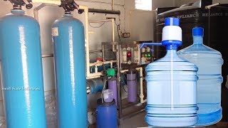 FULLY AUTOMATED MINERAL WATER PLANT R.O / Small Scale Business