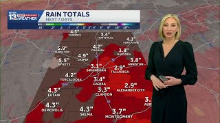 Alabama's weather forecast: Daily downpours and storms expected through Memorial Day weekend