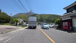 2017.4.30 JR由布院駅から駅前通へ　4K