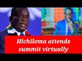 WATCH I Hakainde Hichilema addresses SADC leaders virtually after refusing to attend in person