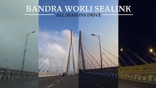 Mumbai Skyline | Bandra Worli Sealink Drive through different Seasons & Time [4K] | MUST WATCH