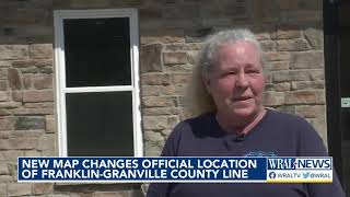 New proposed map changes official location of Franklin-Granville County line