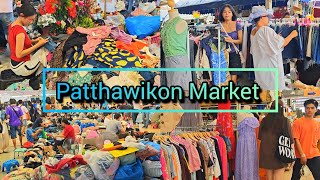 Patthawikon Market (Front Zone) Flea Market in Bangkok Thailand​, ตลาดปัฐวิกรณ์ ​ 21​/07/24