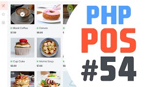 #54 Barcode search | Simple point of sale app in php & javascript | Quick programming tutorial