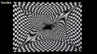 [OP ART] How to draw optical illusion art l Geometric art #030