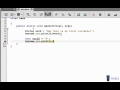 04 - JAVA PROGRAMMING TUTORIAL - Creating Variables (Mac, Windows, Linux)