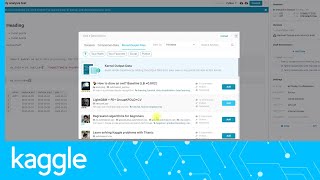 Getting Started on Kaggle: Python coding in Kernels | Kaggle
