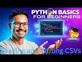 #python#reading and writing csv#
