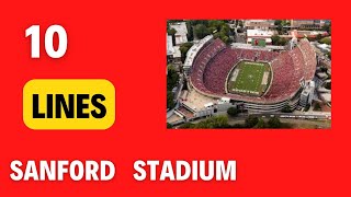 10 lines Essay on Sanford Stadium I Sanford stadium capacity I Sanford Stadium seating chart