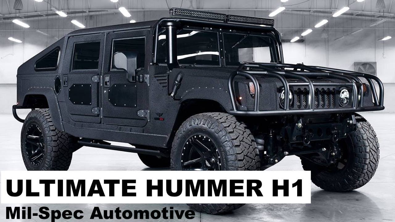 Mil-Spec Automotive Luxury Hummer H1 Tour DURAMAX POWERED - YouTube