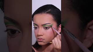 Green eyes makeup tutorial 💚