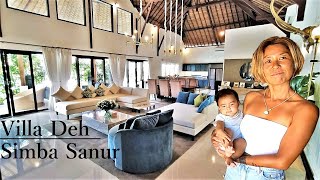 【バリ島・家族旅行】4ベッドルーム『ヴィラ・デ・シンバ・サヌール / Villa Deh Simba Sanur』でBBQと、かくれんぼしました