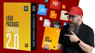 Logo Package Express Version 2.0 Review and Tutorial - Export hundreds of logo files in minutes.