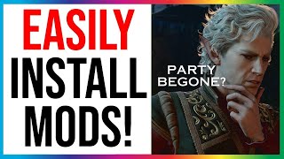 How to install MODS for Baldur's Gate 3 - Party BeGONE! in 2024