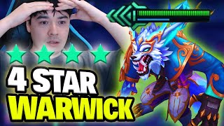 My FOUR STAR Warwick Was A Backline Carry?! I Set 12 TFT