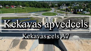 Ķekavas apvedceļš | Ceļš A7 | Kekava Bypass | Rīga–Bauska–Lietuvas robeža | 05.06.2023 | Latvia