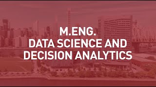 Data Science and Decision Analytics at Cornell Tech