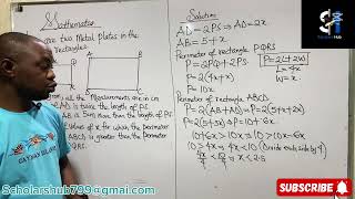 AREAS,PERIMETERS AND VOLUMES OF SHAPES: How to calculate the range of values btw two similar shapes.